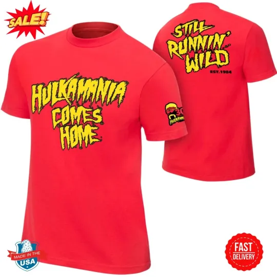 Hulk Hogan Hulkamania Comes Home 3D T-Shirt, Gift For Fan