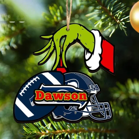 Discover Personalized Seattle Football Team Seahawkss Christmas Ornament Gift Decor