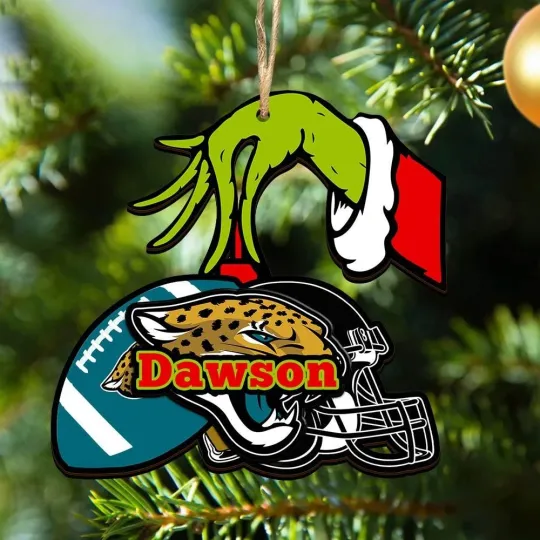 Discover Personalized Jacksonville Football Team Jaguarss Christmas Ornament Gift Decor