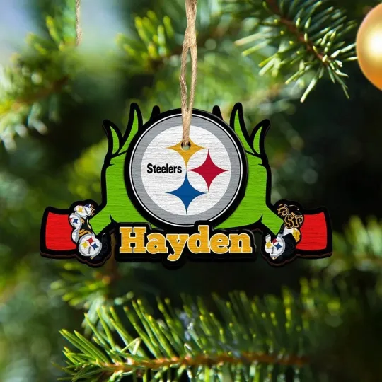 Discover Personalized Pittsburgh Football Team Steelerss Christmas Ornament Gift Decor