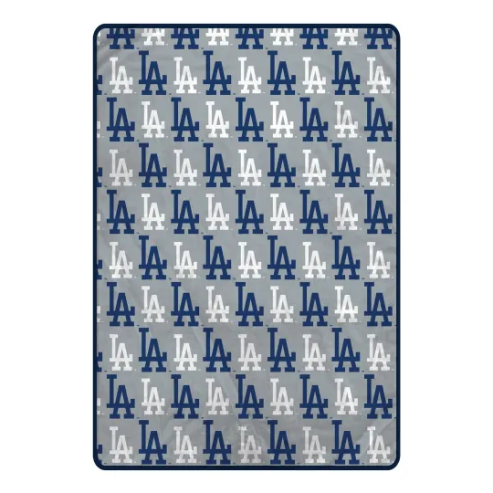 Pegasus Los Angeles Dodgers 66" x 95" Oversized Logo Roll Ultra Cozy Blanket