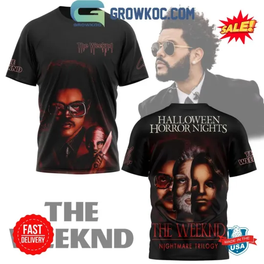 Discover Weeknds Halloween HN Nightmare Trilogy 3D T Shirt, Gift For Fan