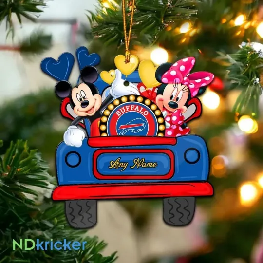 Discover Personalized Buffalo Football Team Bills Christmas Ornament Gift Decor