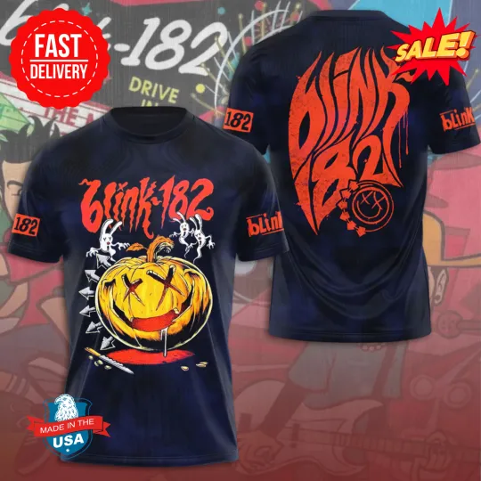 B182 Band Tour 2025 3D T Shirt – All Over Print for Collectors, Gift For Fan