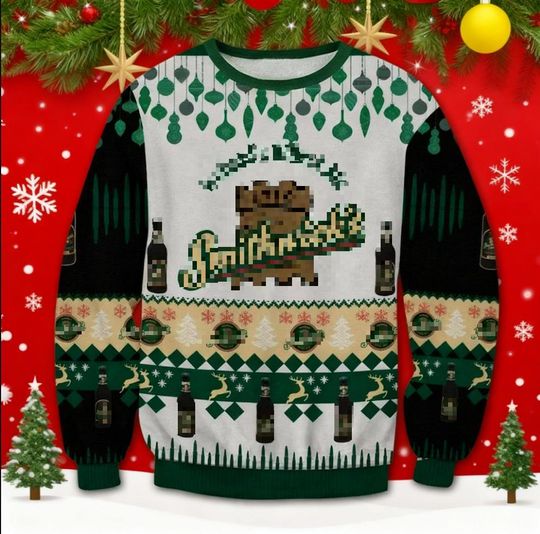 Discover Ireland Is Oldest Ale Smithwicks Chritsmas Ugly Christmas Sweater, Christmas Party Wear, Christmas Sweater