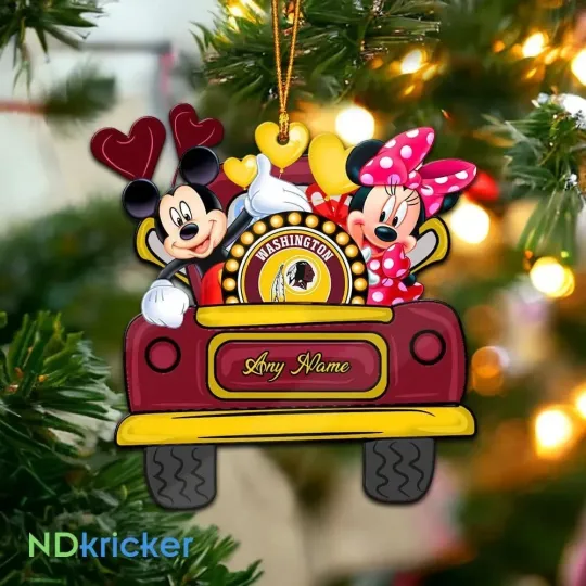 Discover Personalized Washington Football Team Redskins Christmas Ornament Gift Decor