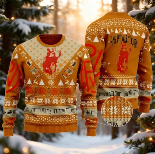 Discover Western Whiskey Christmas Sweater, Rodeo Bucking Horse Jumper, Pendleton Cowgirl Xmas Gift, Cowboy Holiday Party Knit, Whiskey Lover Sweater