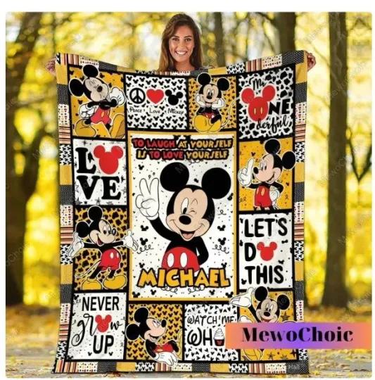 Discover Mickey Mouse  BLANKET HALLOWEEN GIFT CHRISTMAS GIFT BEST PRICE