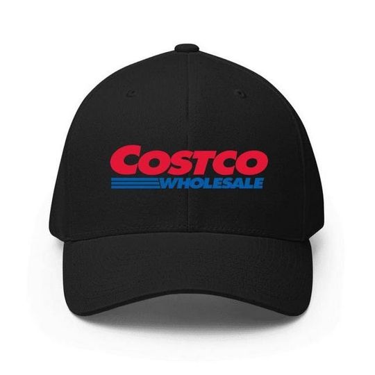 Discover Costco Wholesale Logo Print Baseball Cap Adjustable