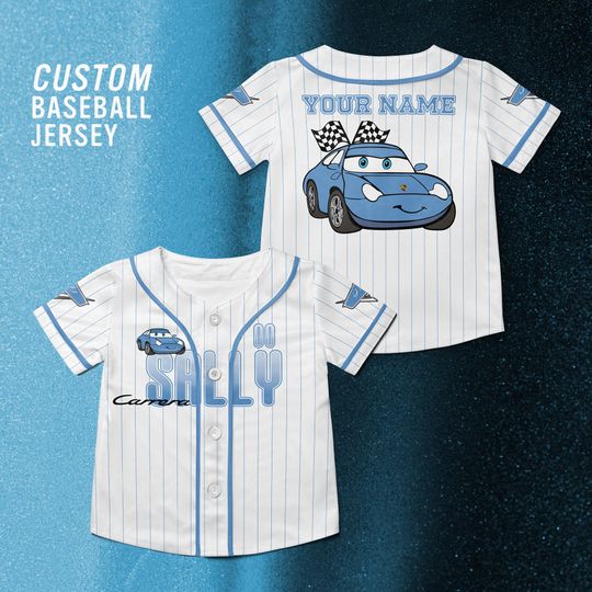 Discover Disney Sally Customize Baseball Jersey, Disney Movie Shirt, Sally Disney Trip Shirt.