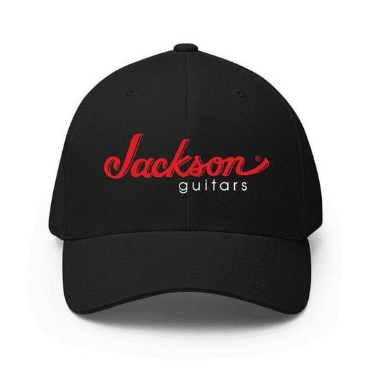 Discover Hat Baseball Jackson Guitars Logo Printed Cap Adjustable