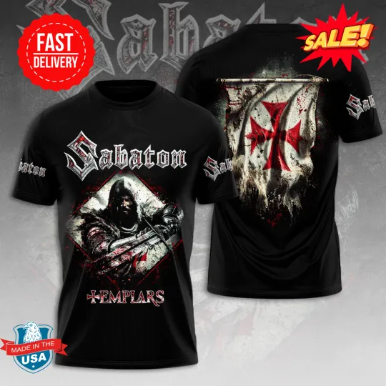 Discover 2025 Sabaton 3D Shirt Gift For Fans