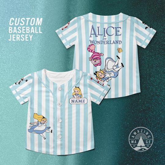 Discover Alice in Wonderland Baseball Jersey, Disney Alice in Wonderland Shirt, Alice in Wonder Disney Trip Shirt