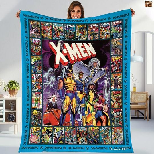 Discover Superhero Fleece Blanket, Superhero Characters Fleece Throw Blanket For Bed Couch Sofa, Superhero Birthday Blanket, Superhero Christmas Gift