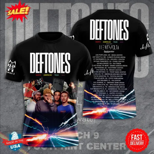 Discover Deftone 3D Shirt, Gift For Fan