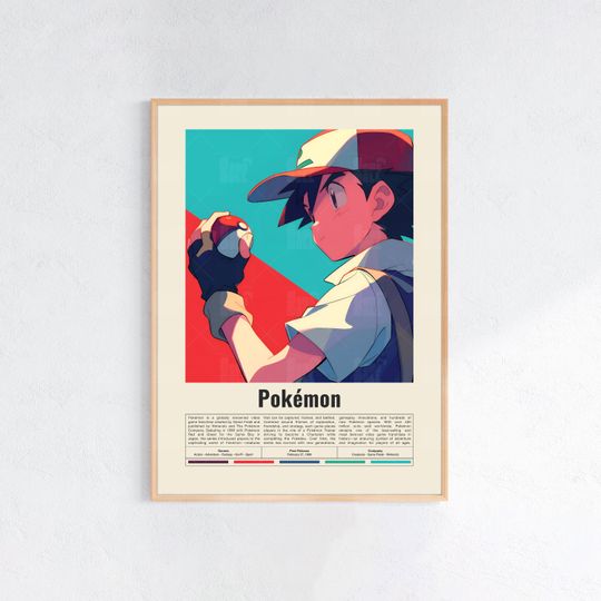 Discover PKM Poster, Gaming Room Poster, Gaming Wall Poster, Gaming Print Poster, Game Gift,Video Games Poster,Gaming Art Wall Decor, Gaming Art