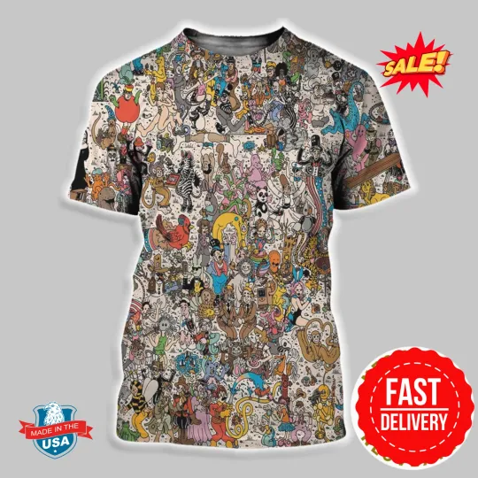 Discover Goose Band New Album Everything Must Go Out April 25 2025 3D Shirt