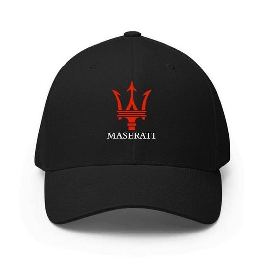 Discover Hat Basebal Maserati Racing Logo Printed Cap Adjustable