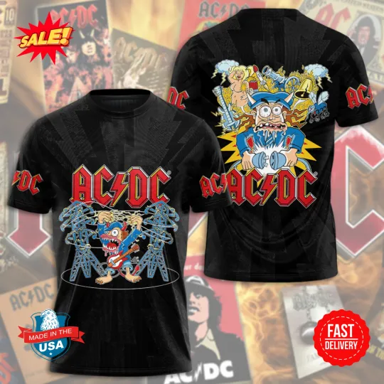 Discover AC-DC 3D Shirt S-5XL
