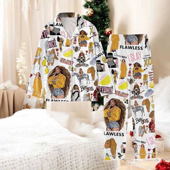 Discover Inspired Diva Flawless Energy Pajamas Set, Unisex Trendy Sleepwear, Confident Queen Nightwear Gift 2025