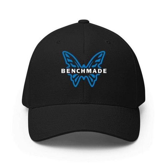 Discover Baseball Cap with Benchmade Knife Logo, Adjustable Strap