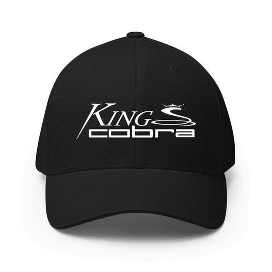 Discover Baseball Cap King Cobra Golf Logo Printed Adjustable
