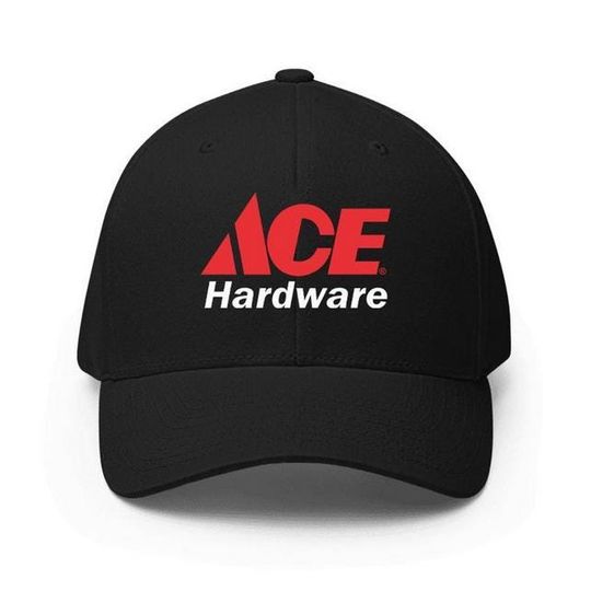 Discover Baseball Cap with Ace Hardware Logo, Adjustable Strap