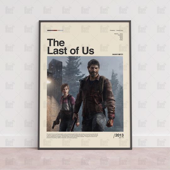 Discover The Last of Us Poster, Gaming Room Poster, Game Gift, Video Games Poster