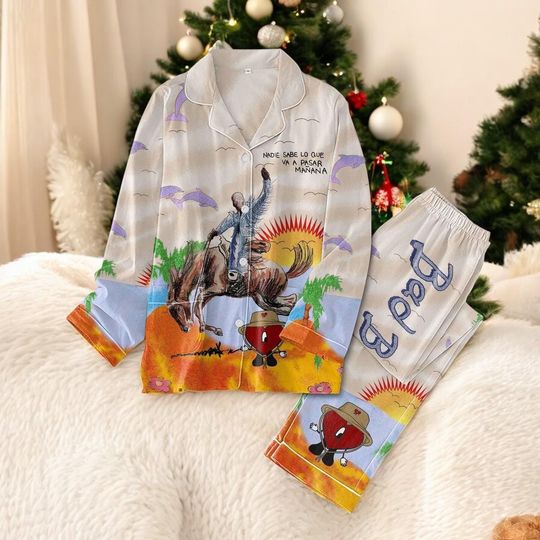 Country Heart I Hope You Think Of Me Merry Christmas Pajamas Set 2025 | Cozy Western Holiday Sleepwear