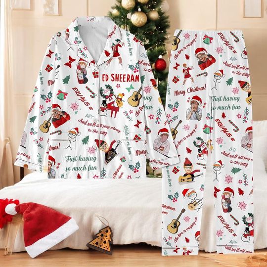 Discover Sing Along Inspired Pajamas Set  2025 Cozy Acoustic Love Sleepwear