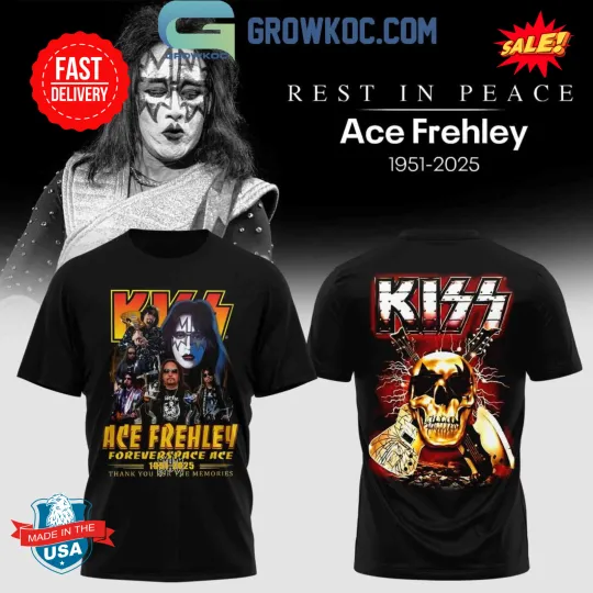 Discover Kis Ace Frehley Forever Space 2025 3D Shirt, Gift For Fan