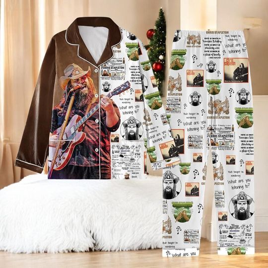 Discover Country Road Inspired Pajamas Set  2025 American Spirit Cozy Sleepwear