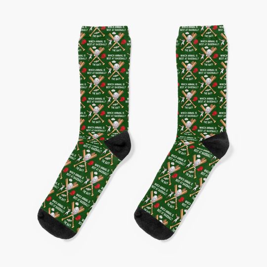 Discover Which Animal Is Best At Baseball Baseball Puns Socks