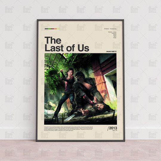 Discover The Last of Us Poster, Gaming Room Poster, Game Gift, Video Games Poster