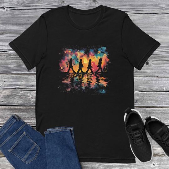 Discover The Beatles Vintage T-Shirt, Retro Rock Band Shirt, 70s Style J Lennon & P mccartney