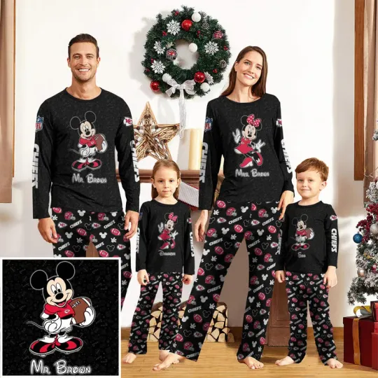 Discover Kansas Mickey Family Pajamas