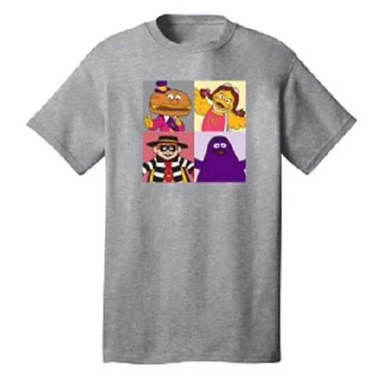 Discover McDonald's McDonaldland Characters T-Shirt