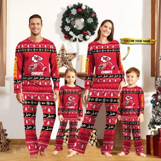 Discover Kansas Festive Custom Holiday Pajamas