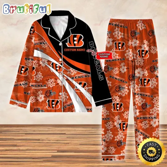 Cincinnati 3D Personalized Pajamas Set for Kids & Adults