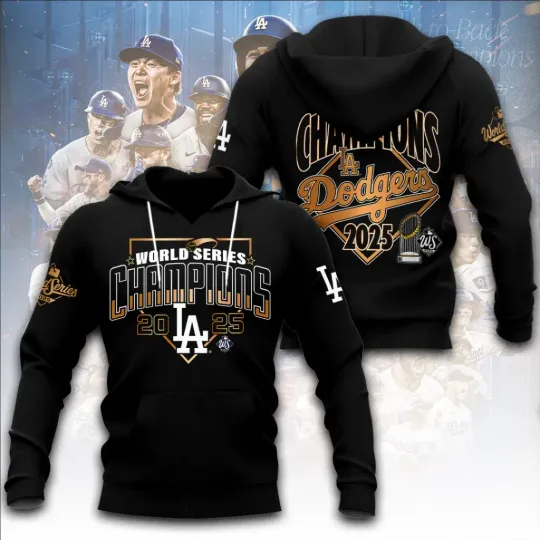 Dodgers World Series 2025 3D Apparel