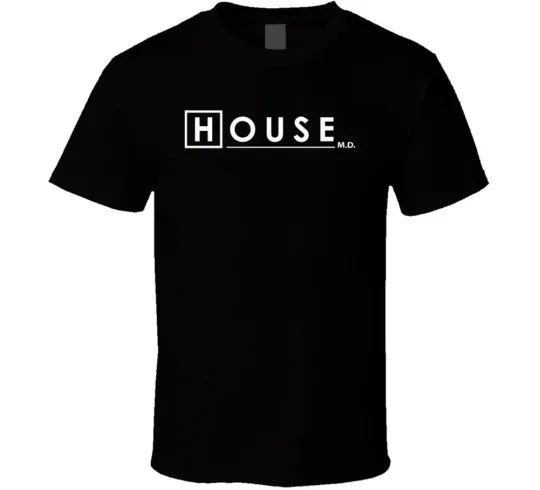 House M.D. 2000s TV Show Fan Logo 3D T-Shirt