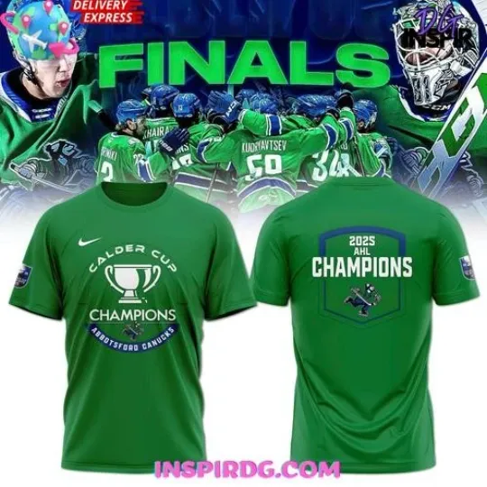 Discover Abbotsford Canucks Calder Cup Champions 2025 Special 3D T-shirt, Gift For Fan