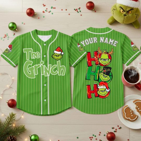 Discover The funny character Hohoho Christmas, Personalized funny character Jersey Shirt, Personalized The funny character Christmas Baseball Jersey,Funny funny character Baseball shirt