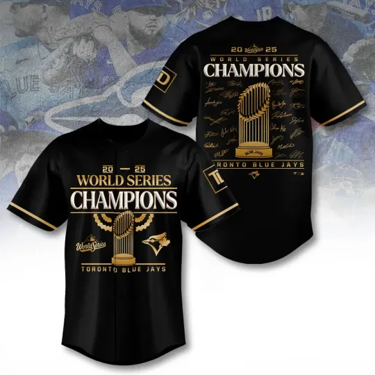 Discover Blue Jays World Series 2025 Baseball Jersey