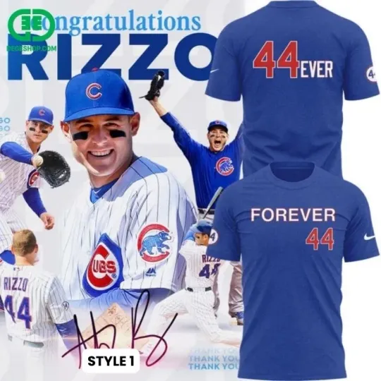 Discover Anthony Rizzo Forever 44 3D Shirt, Gift For Fan