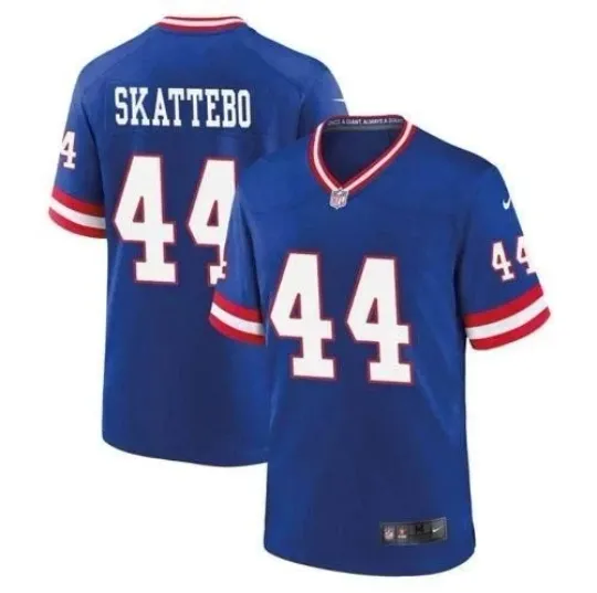 Discover Cam Skattebo Giants Men Stitched Jersey
