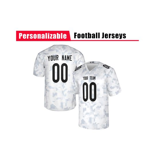 Discover Custom Chicago Bears American Football Jersey, White, Arctic, Salute to Service, Adult Sizes
