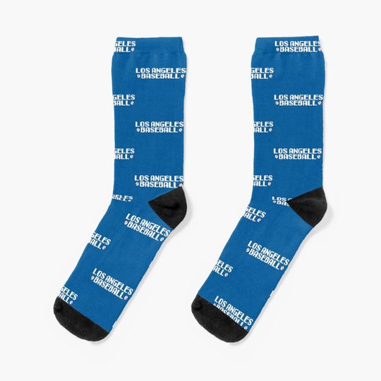 Discover Los Angeles NL Baseball 3.0 Socks