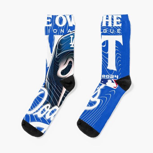 Our Spirit Dominates West LA Baseball Ghost Face Socks