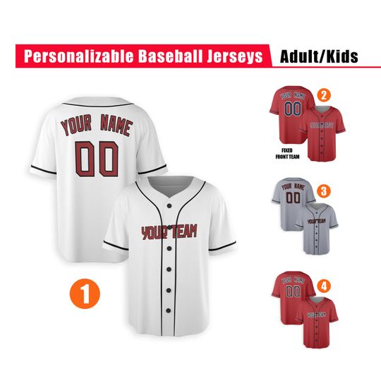 Discover Custom Cleveland Guardians Jersey - Piping Options - Infant, Toddler, Youth, Adult